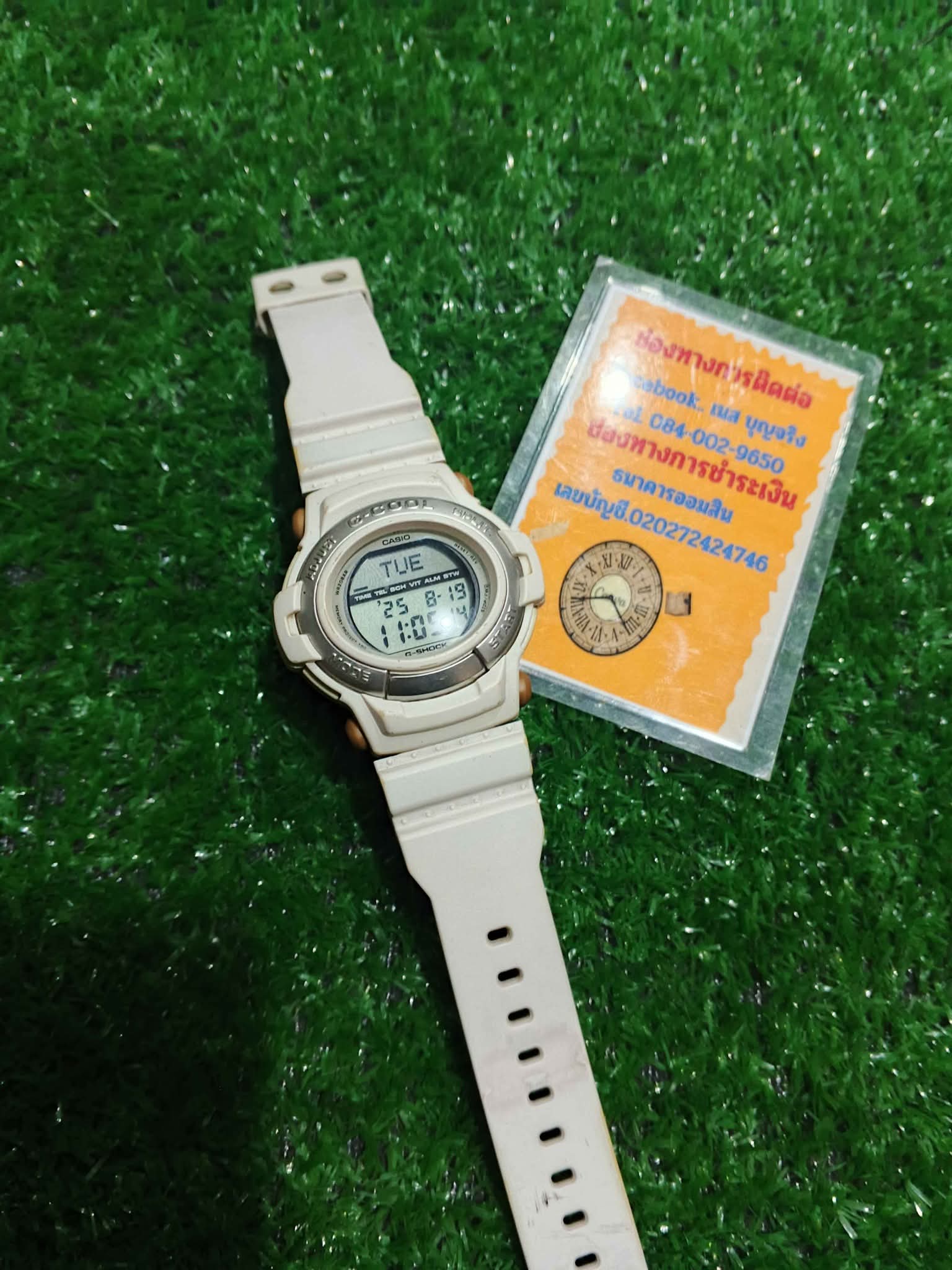 G-shock. G-cool Gt 008 วินเทจยุค 90s สภาพยังสวยอยู่ ไฟมี เสียงมี 