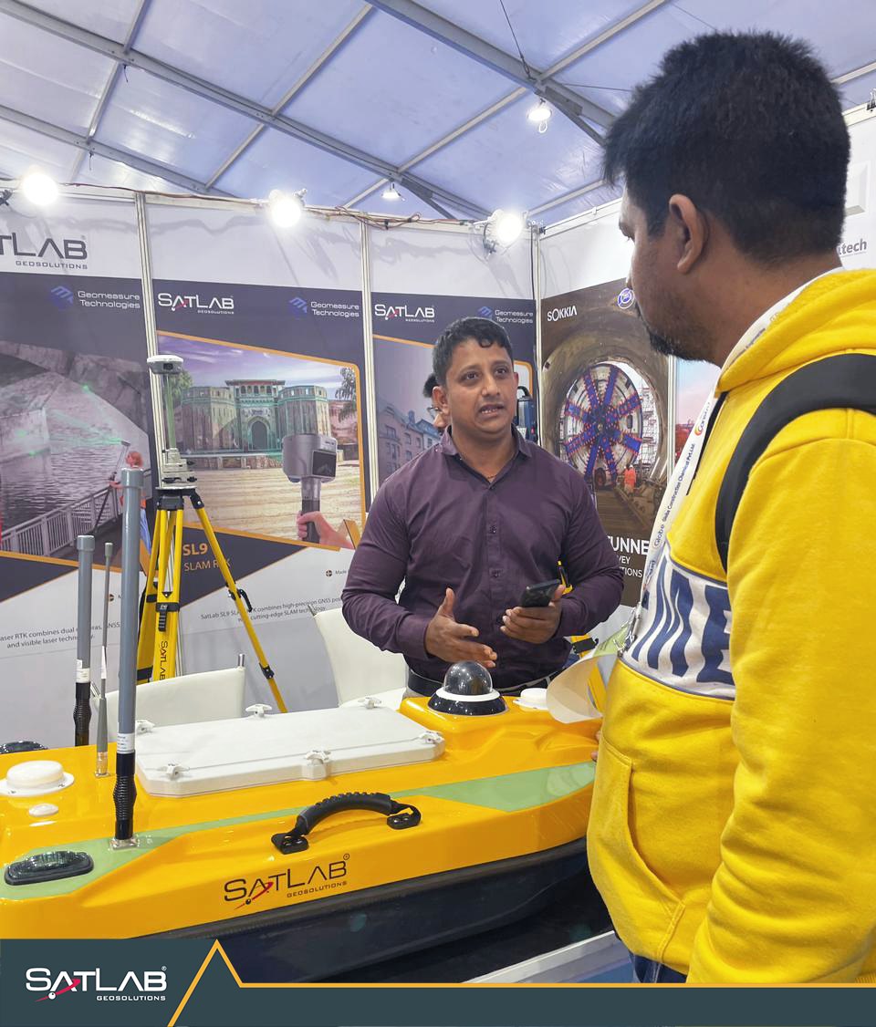 SatLab - Satyajit Das with SatLab GNSS receivers in Tanzania for detail ...