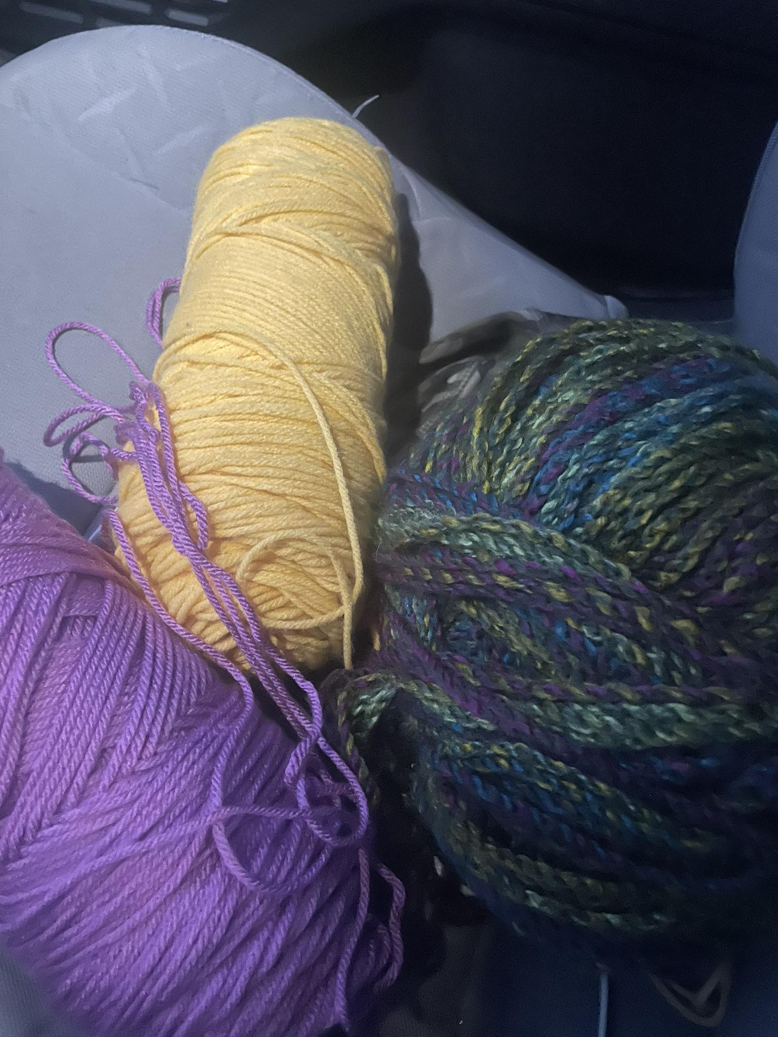 What do you think of this multicolored yarn for crochet?