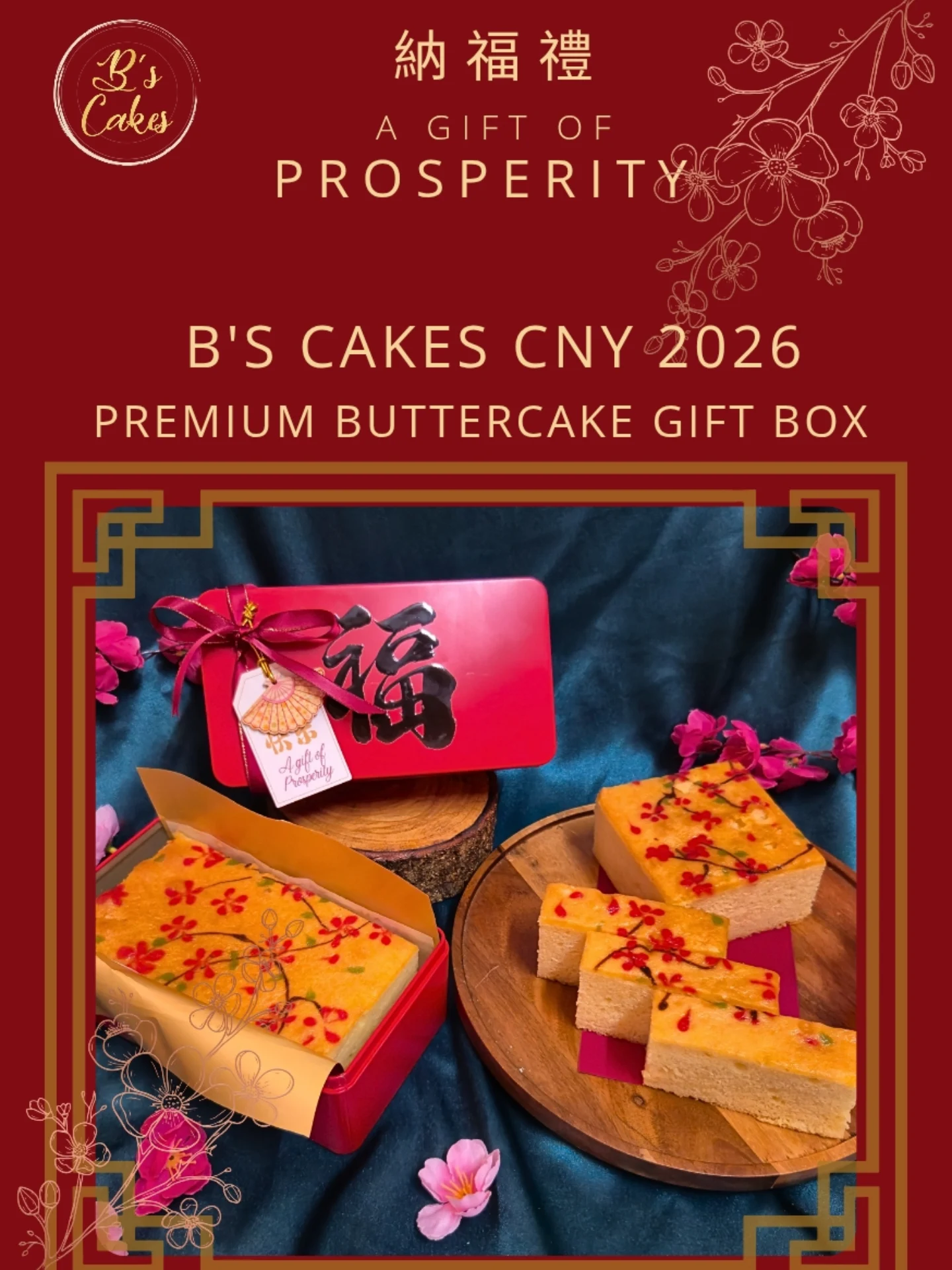 B's Cakes - 🧧 B’s Cakes: A Gift of Prosperity is Back! 🌸... | Facebook