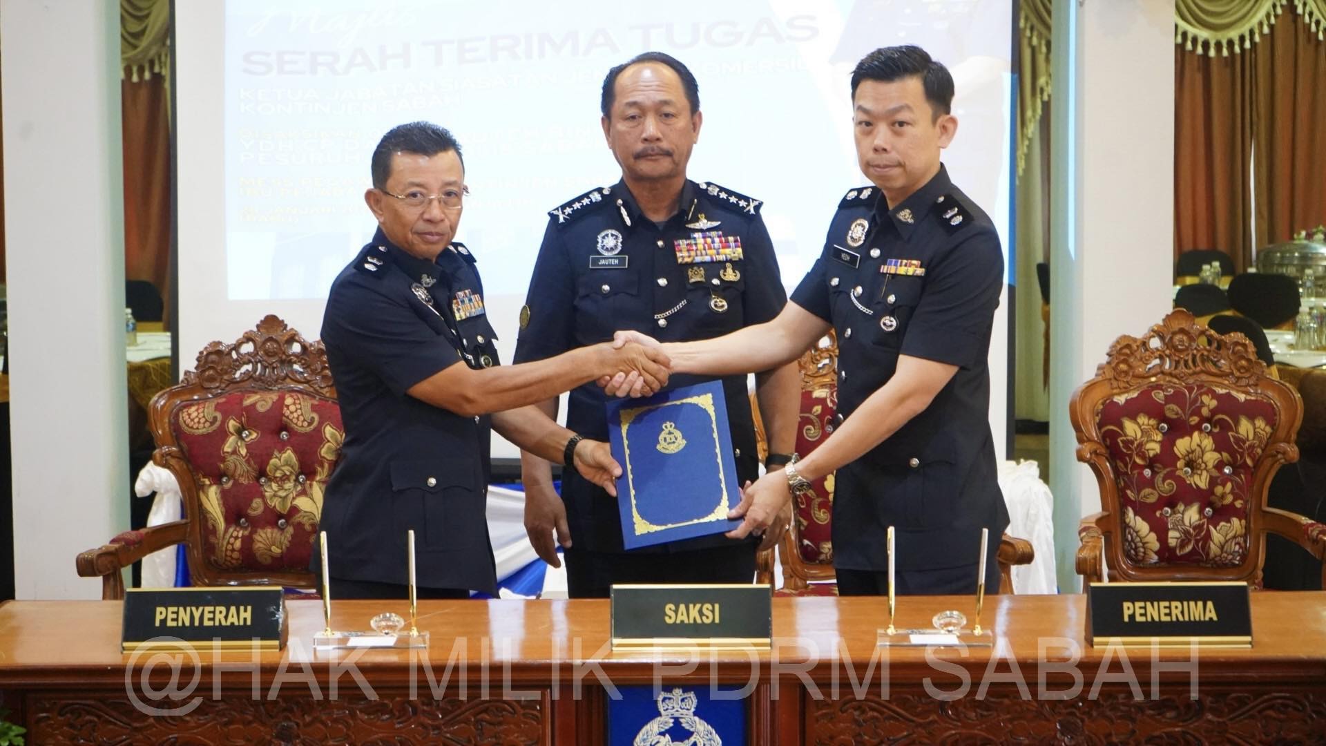 Polis Sabah - MAJLIS SERAH TERIMA TUGAS JAWATAN KETUA... | Facebook