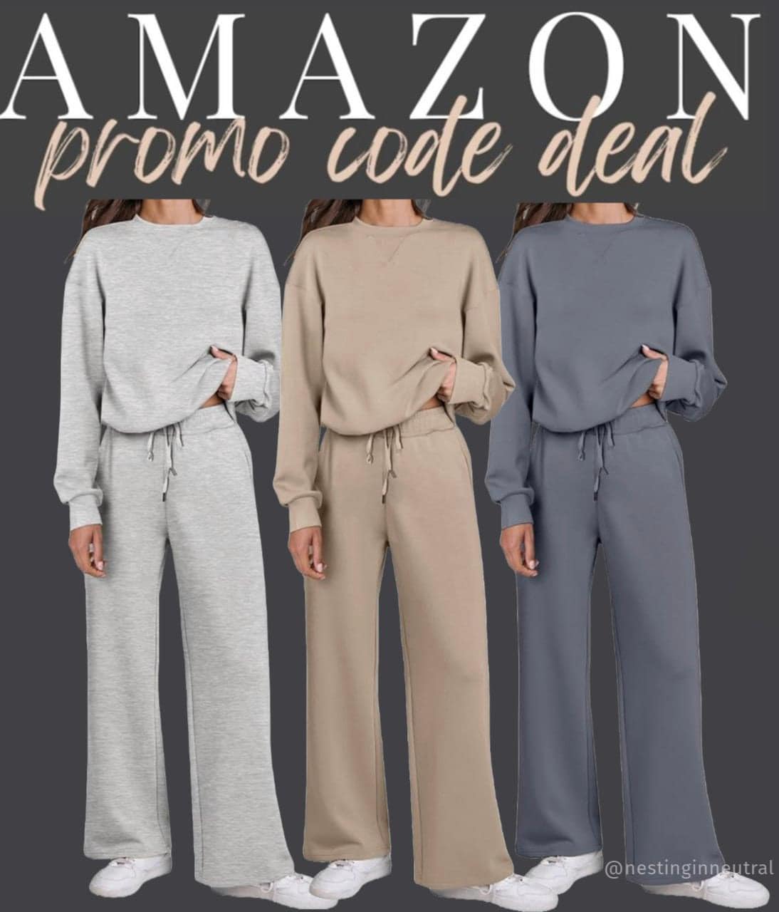 Affordable 2-piece lounge set for comfort and style under $25