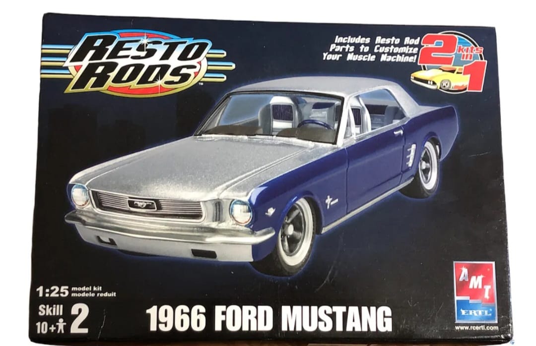 Is the Jo Han Mustang funny car model kit an original issue or a