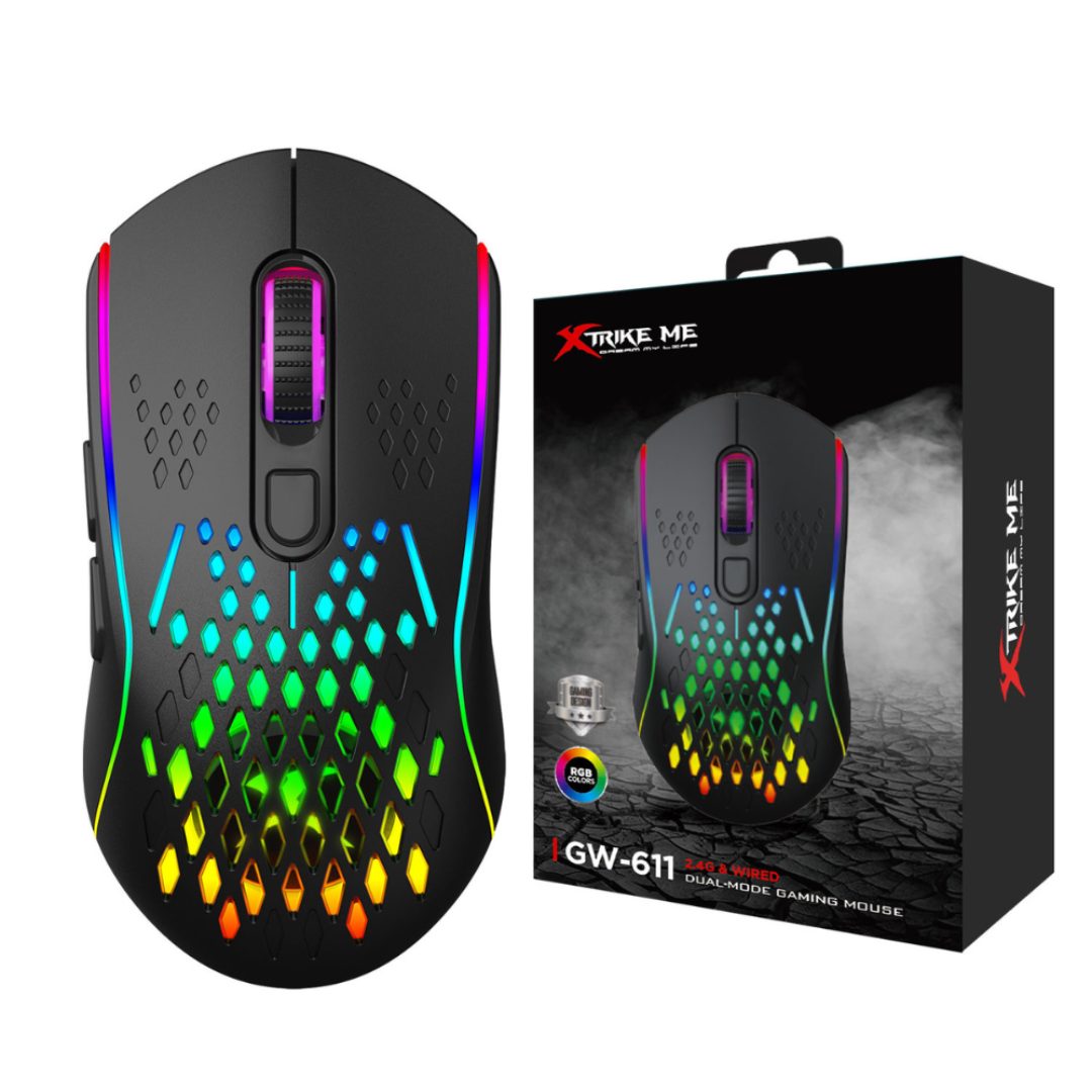 Multan - 🖱️ Xtrike Me GW-611 RGB Wireless Gaming Mouse ⚡🎮 Unleash Your ...