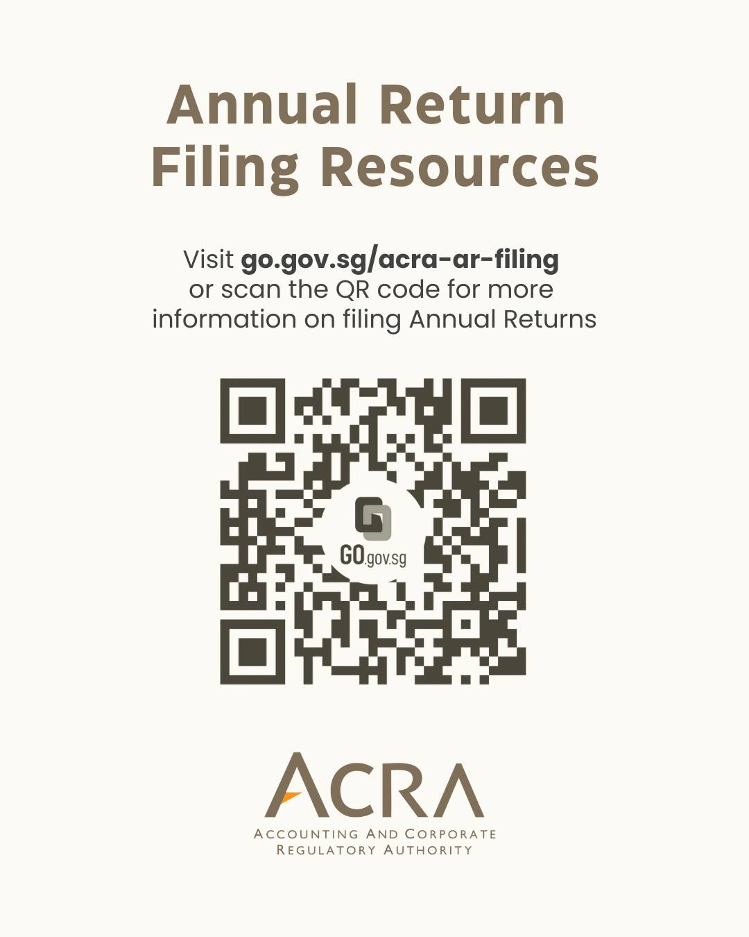 Accounting and Corporate Regulatory Authority (ACRA)