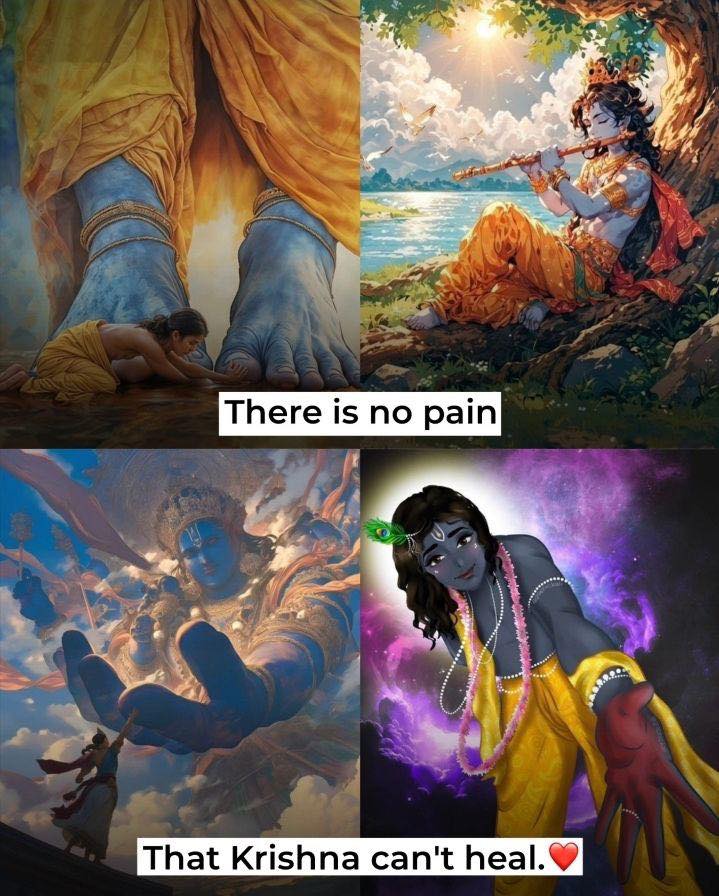 Lord - Krishna — the divine shield of the devoted. 💫🙌🏼🕉️🌸 | Facebook