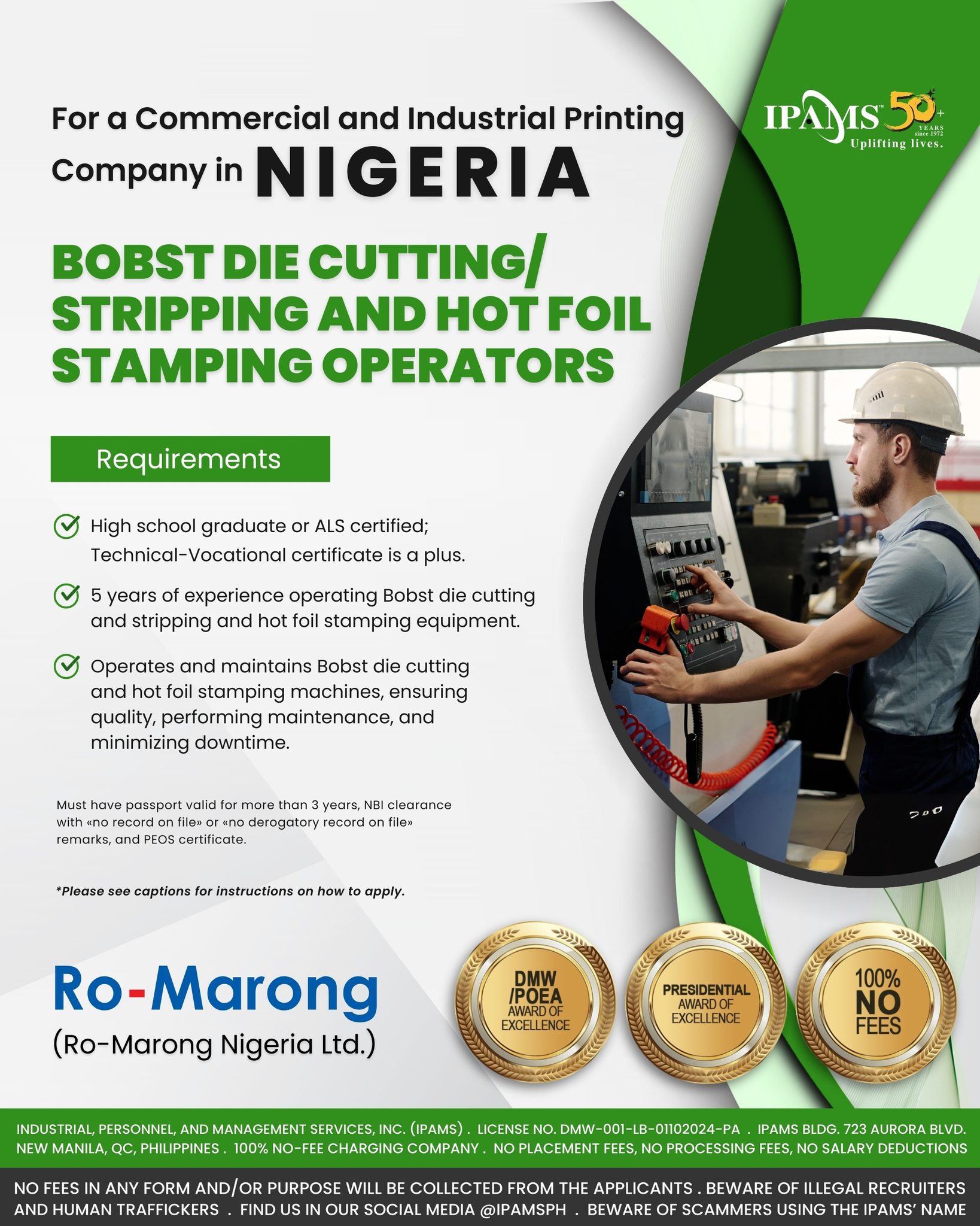 🛠️BOBST DIE CUTTING/ STRIPPING AND HOT FOIL STAMPING OPERATORS📦 Join Ro ...