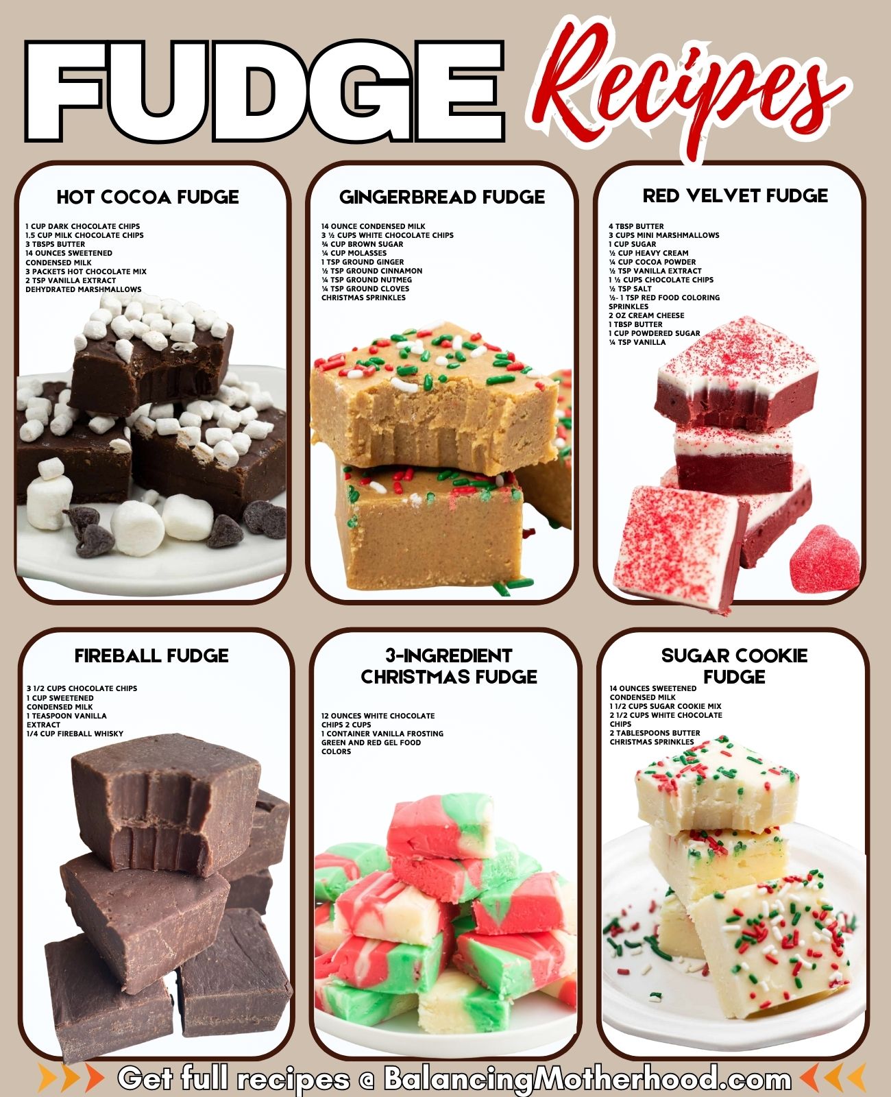 Balancing - Here's a list of some delicious Fudge recipes to try for ...