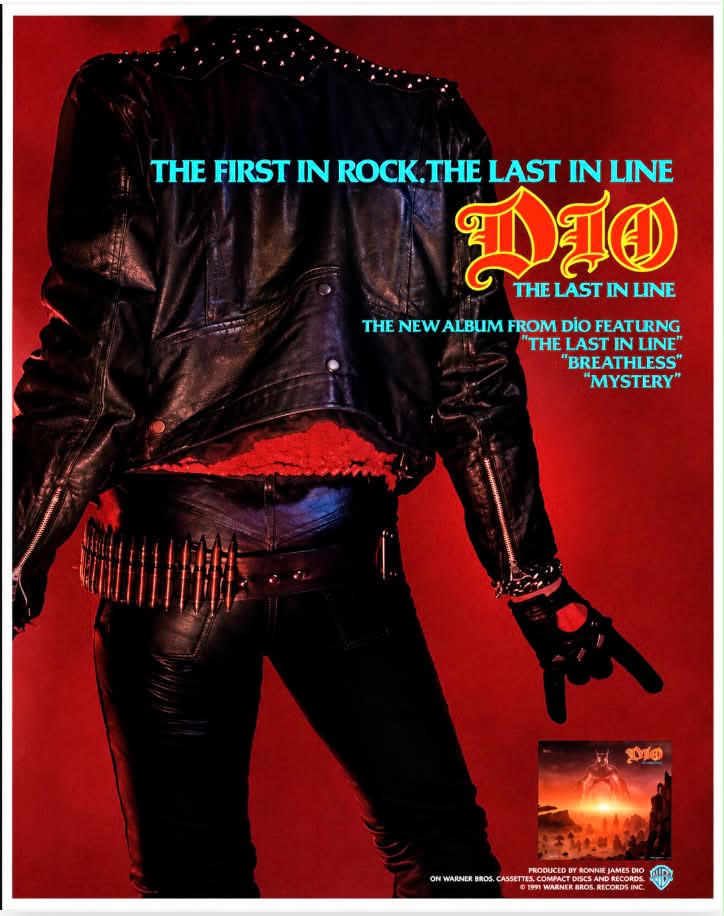 DIO☆Last In Line UK Vertigo オリジナル Dio - The Last In Line