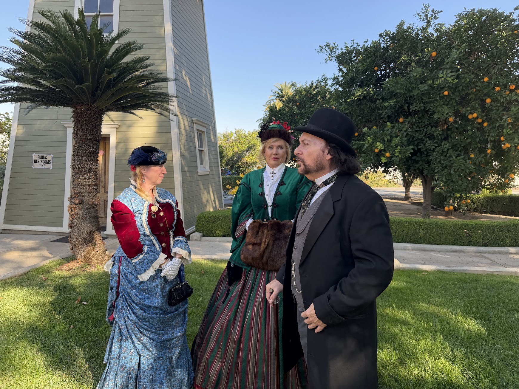 in silver bells what is dressed in holiday style Victorian Christmas fashion at Heritage House Web Collection: Day Dress