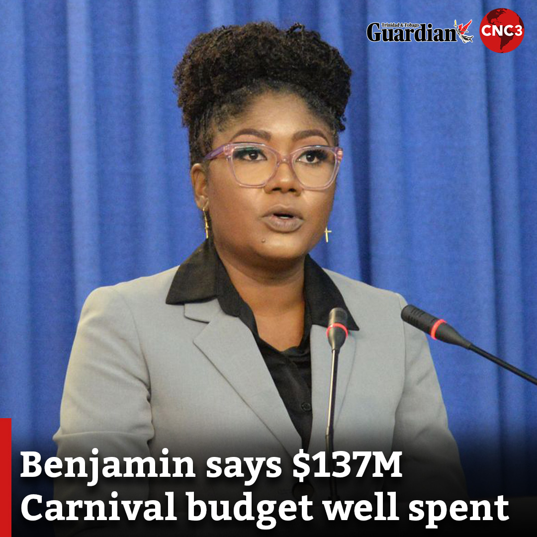 T&T Guardian - Culture Minister Michelle Benjamin... | Facebook