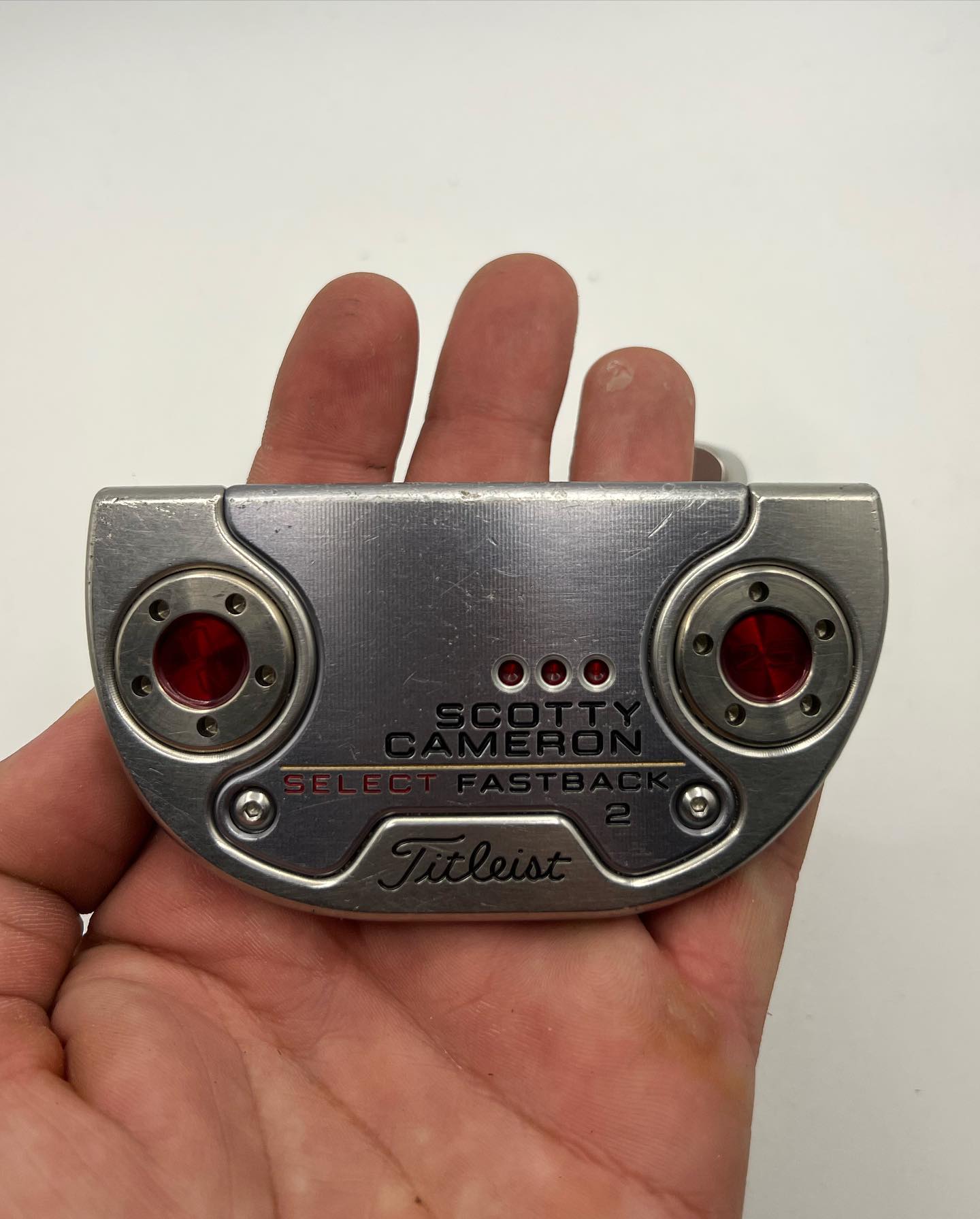 Scotty Cameron Select Fastback 2 blacked out with the ever so 