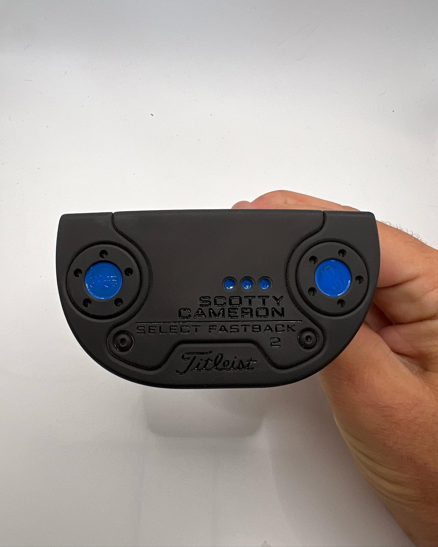 Scotty Cameron Select Fastback 2 blacked out with the ever so 