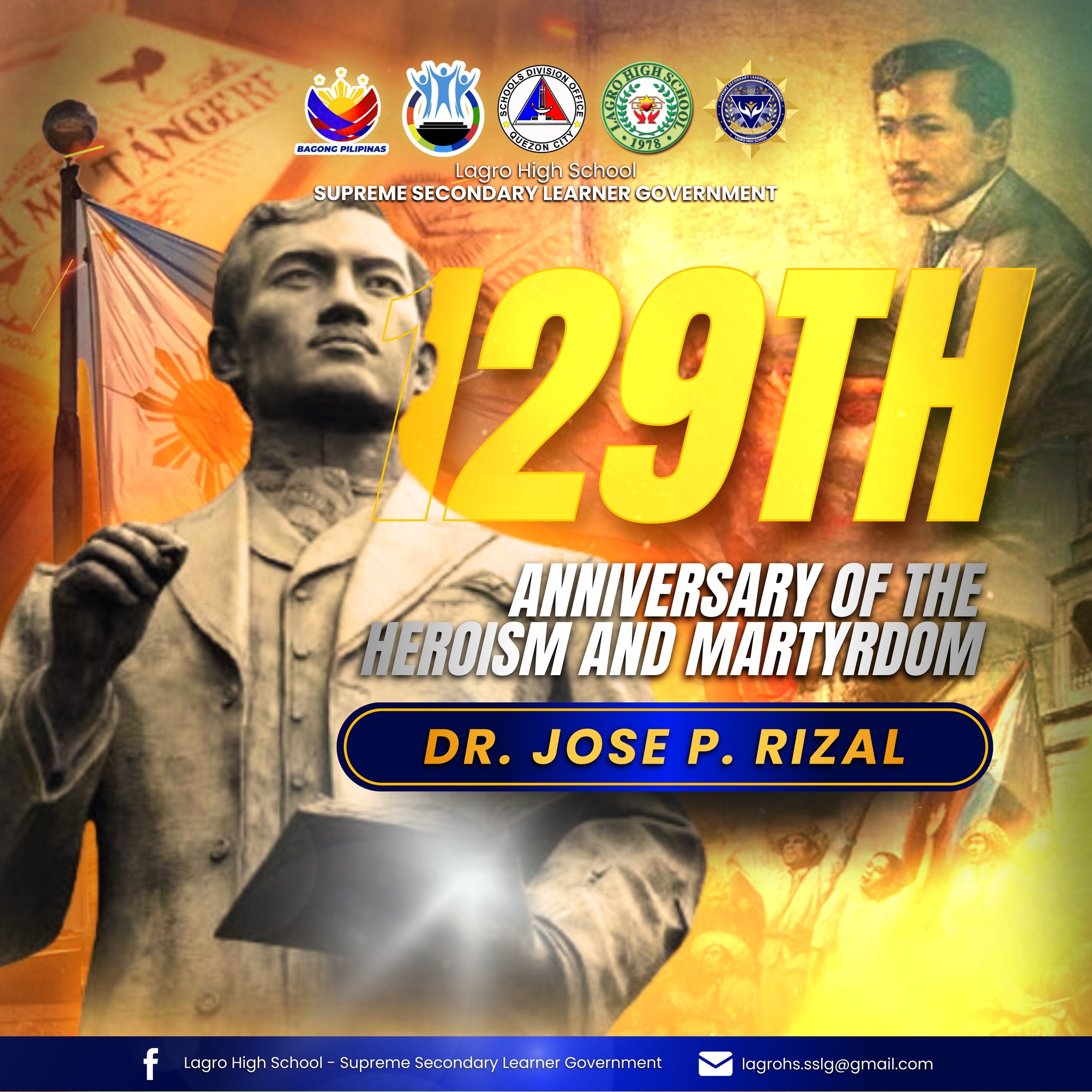 Lagro - 𝐇𝐀𝐏𝐏𝐘 𝐑𝐈𝐙𝐀𝐋 𝐃𝐀𝐘! 🇵🇭 Today, we honor the life, courage, and ...