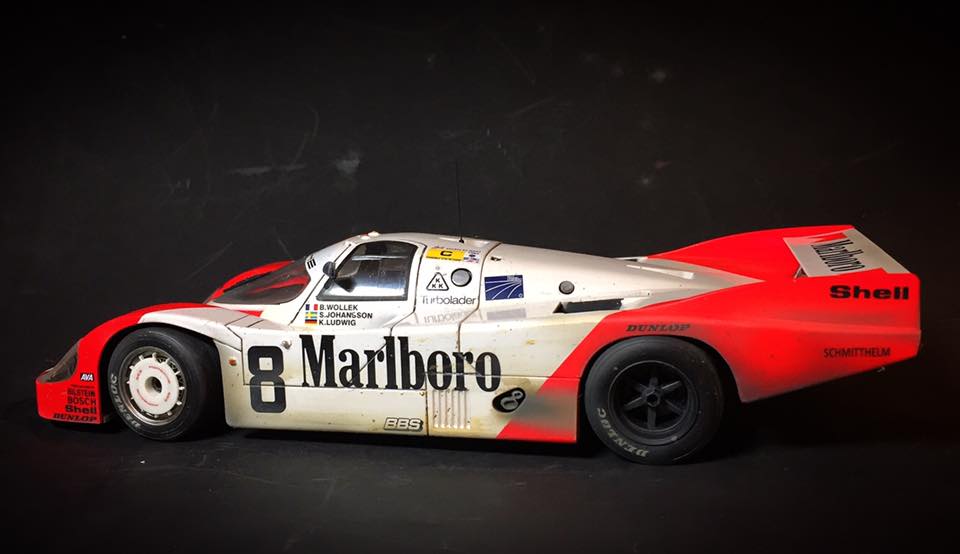 Porsche 956 Le Mans 1983 model