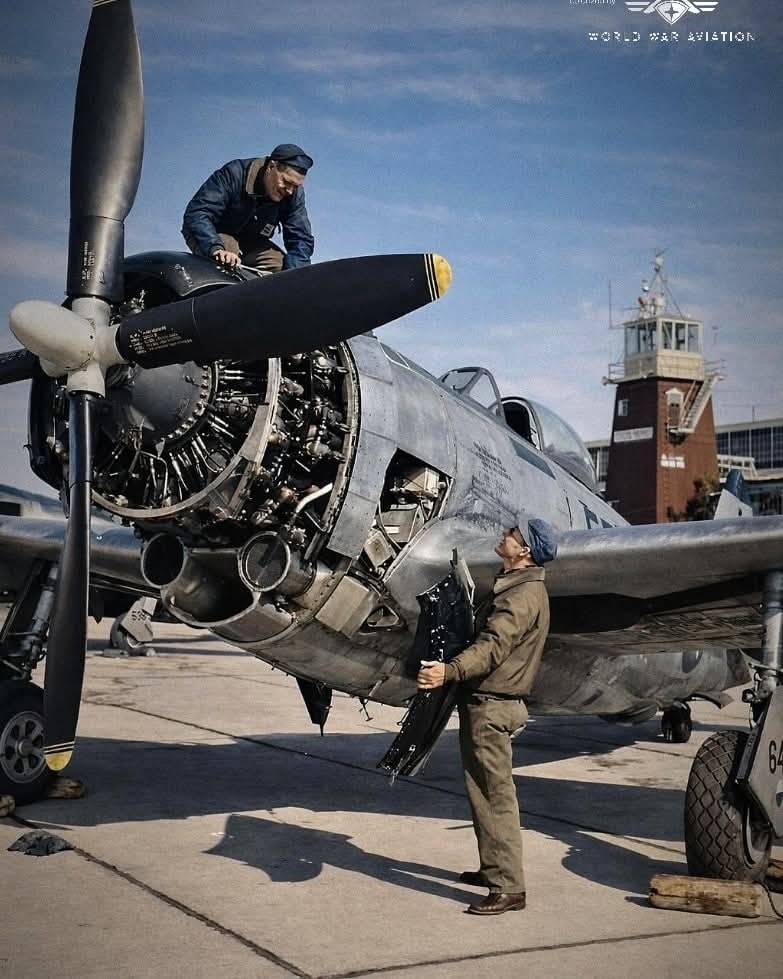 World - Undressing the P-47 Thunderbolt. A clear view of the powerful ...
