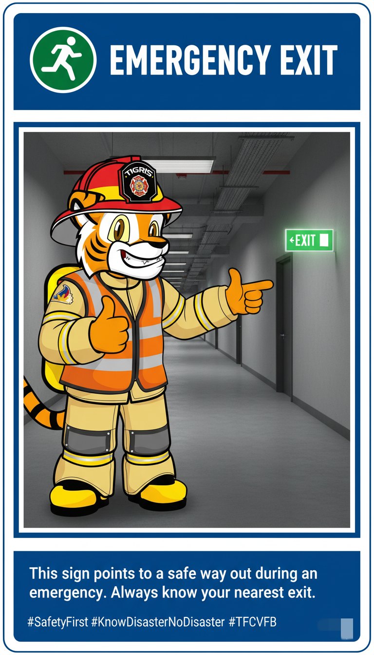Tarlac - 📌 Safety Signage Education – 14 🟩 Emergency Exit This sign ...