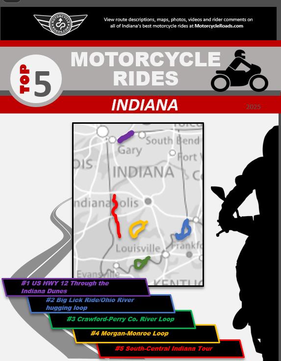 Motorcycle - Attention Indiana Motorcycle Riders - presenting the Top-5 ...