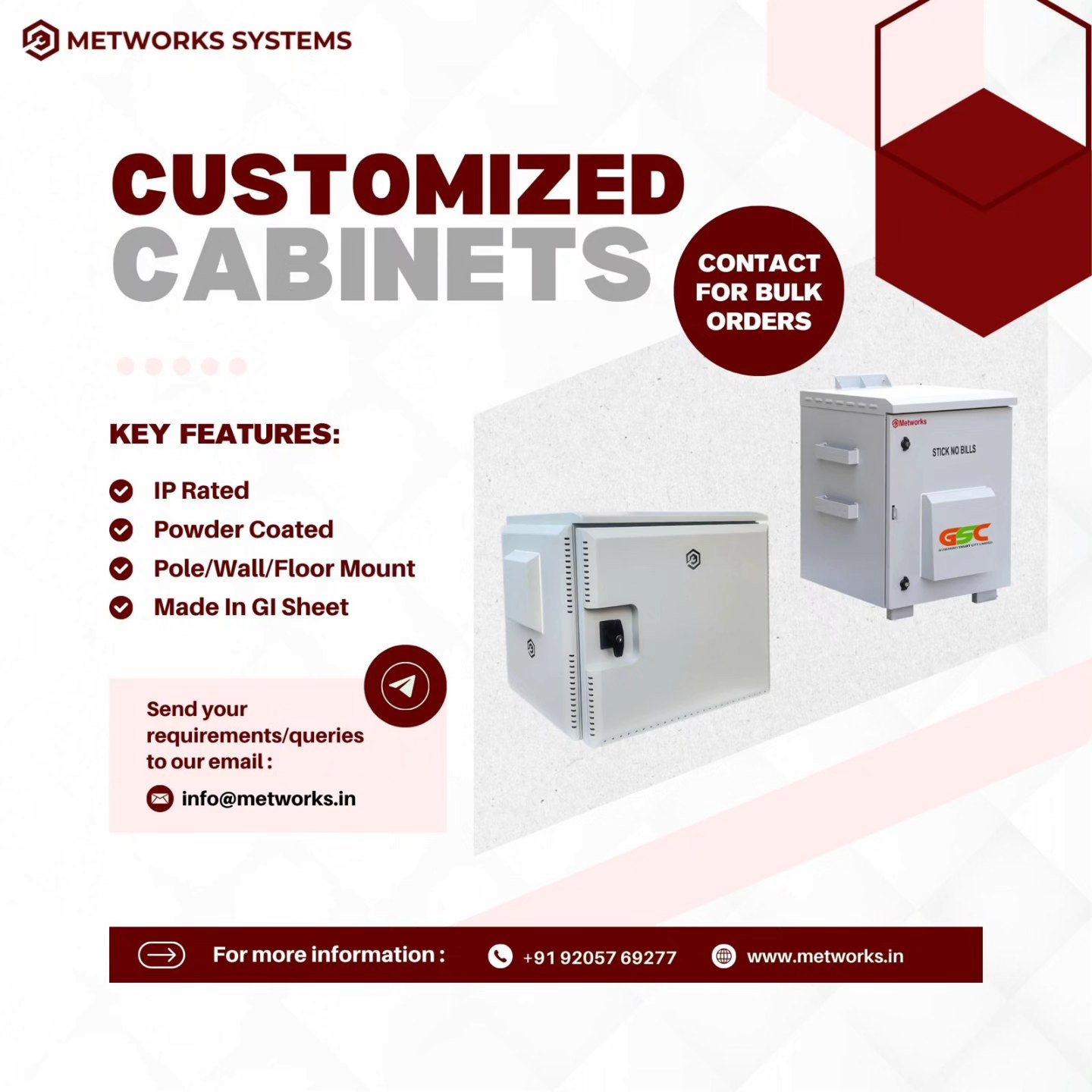 Metworks - Built to fit your exact requirements 🔧 At Metworks Systems ...