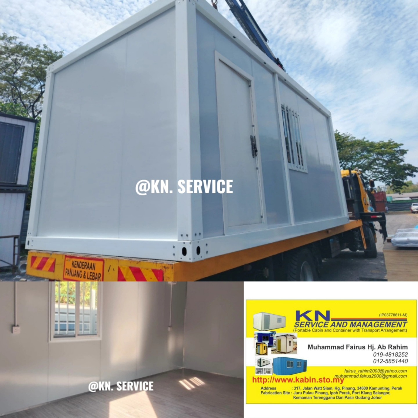 Malaysia Custom Made Portable Kabin & Kontena