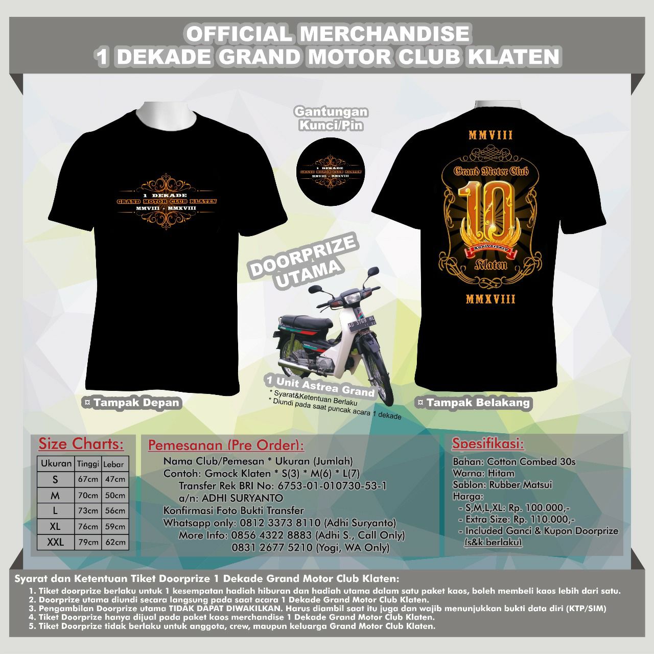 Grand Motor Club Klaten Postingan Facebook