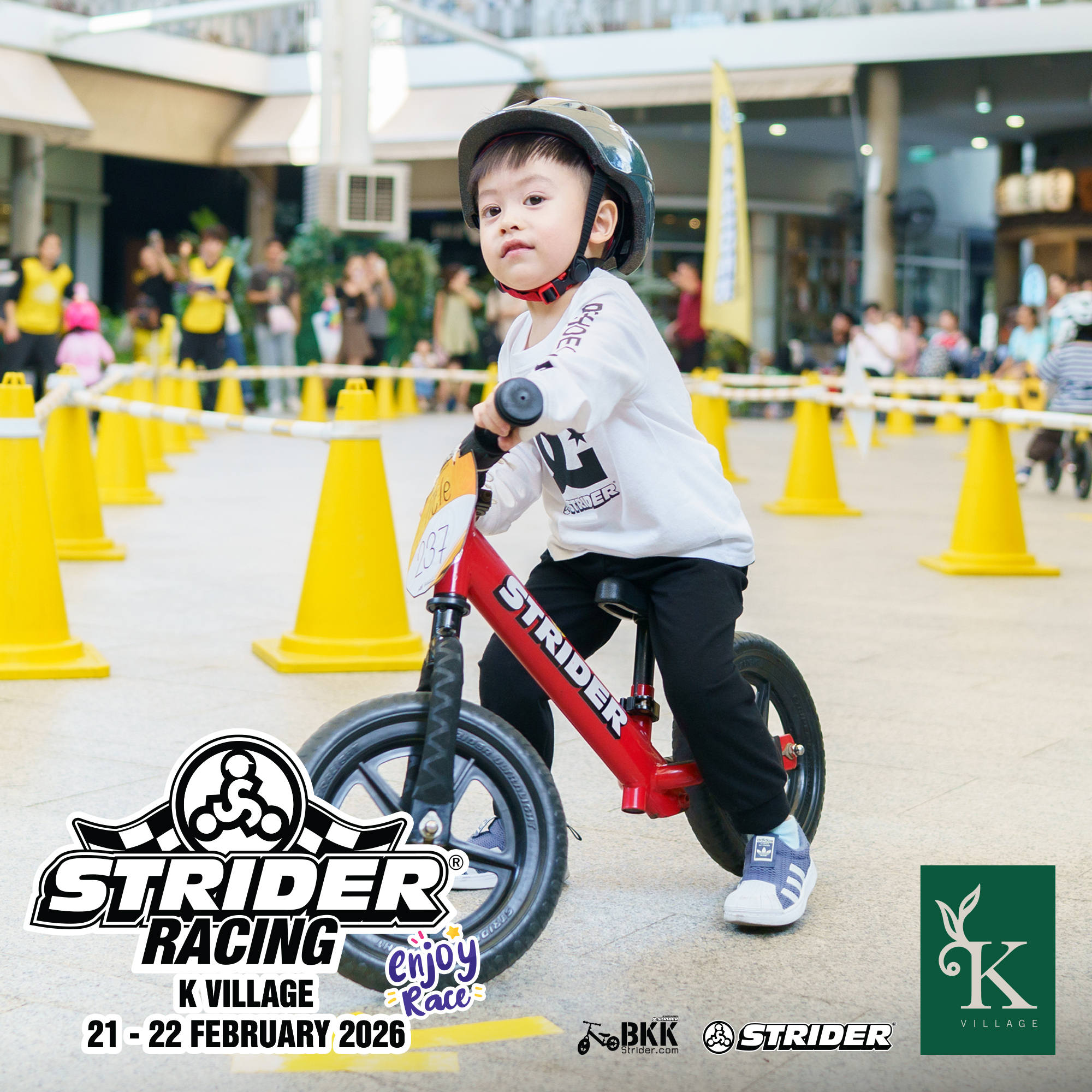 K-Village - Strider จักรยานขาไถ ที่ K Village 🎉... | Facebook