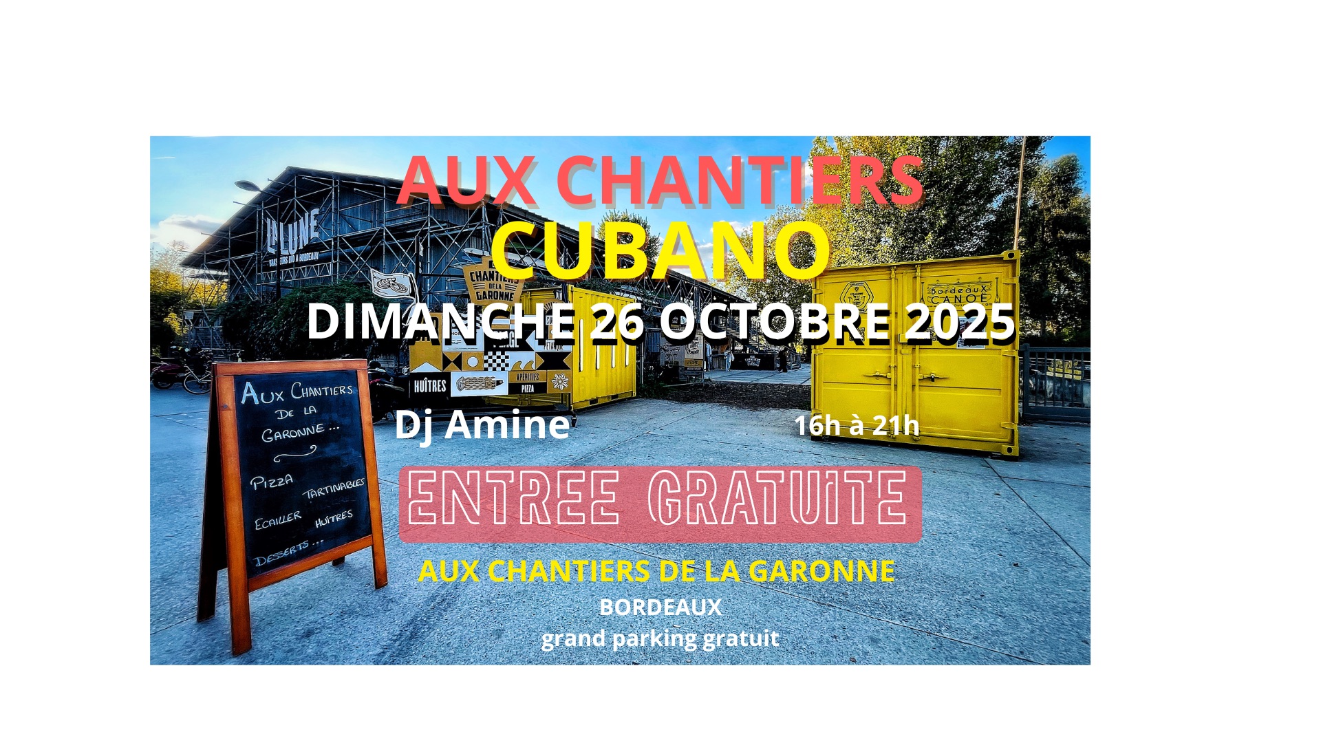 AUX CHANTIERS CUBANO
