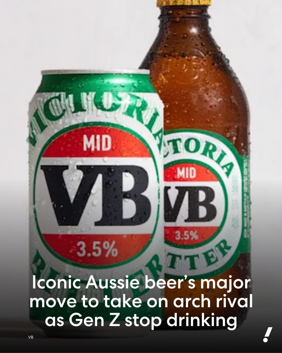 A new VB mid-strength beer will... - Yahoo News Australia | Facebook
