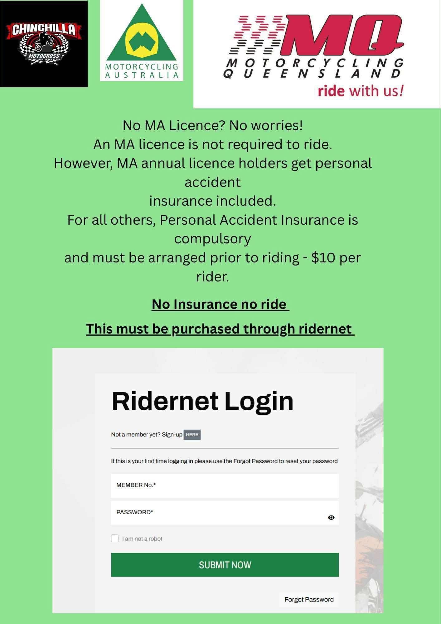 Ridernet is now lives for VMX... - Chinchilla Motocross Club | Facebook