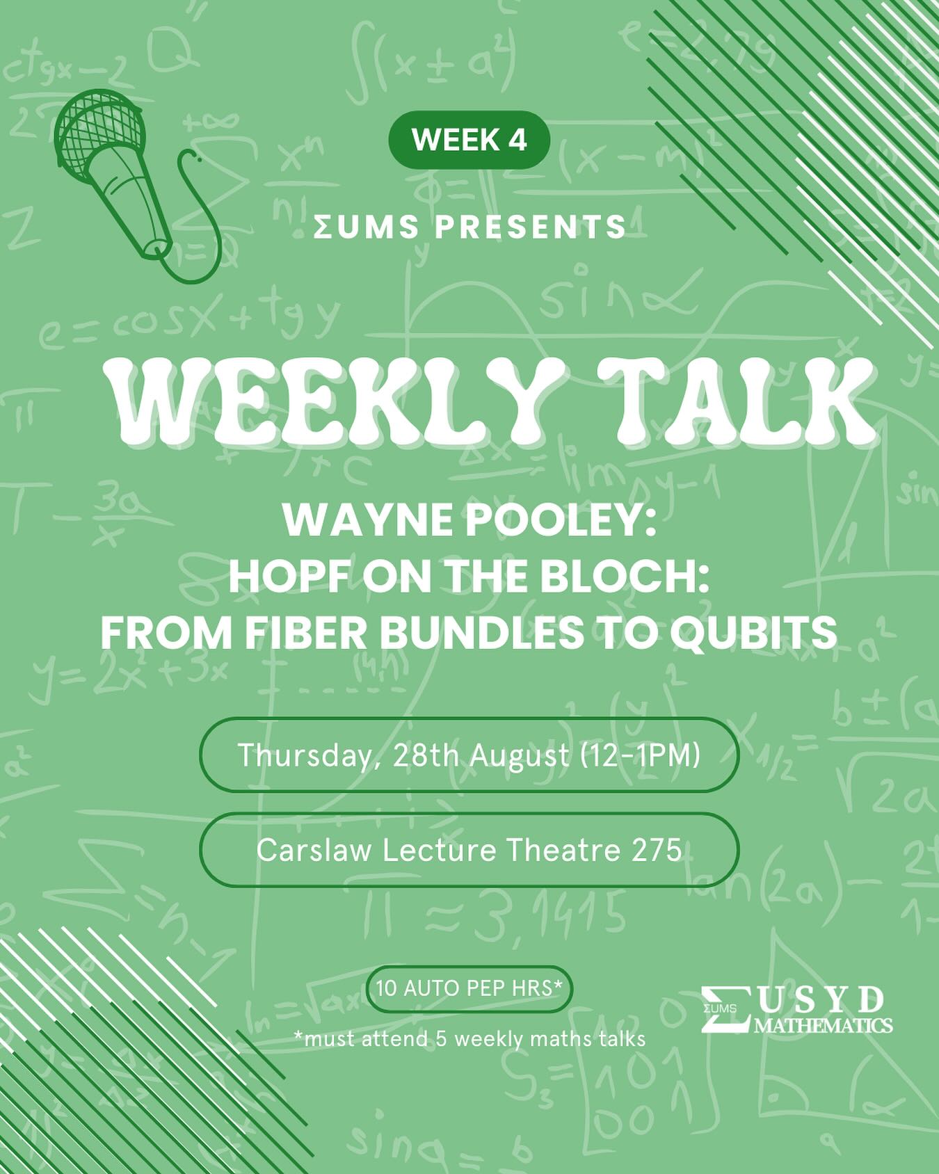 🌟 WEEK 4:... - SUMS - Sydney University Mathematics Society | Facebook