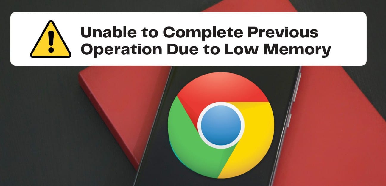 BanksMo - Fix Google Chrome Unable to Complete Previous Operation Due ...