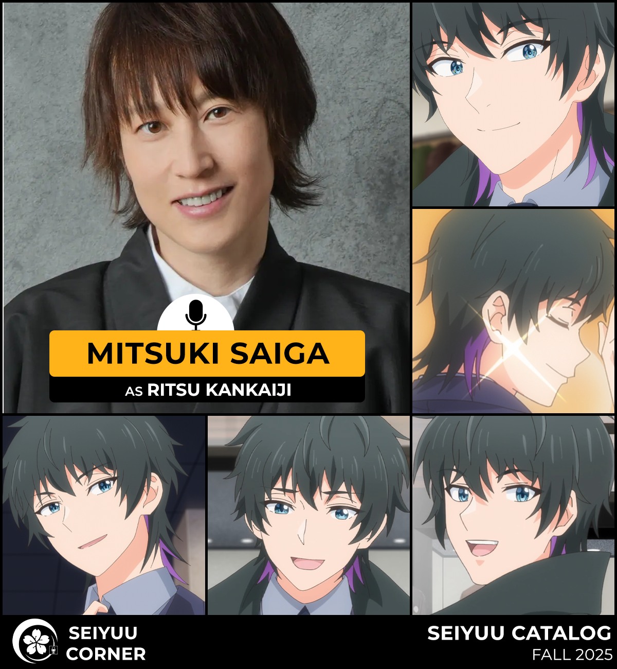 Seiyuu - Mitsuki Saiga is the voice behind the playful and