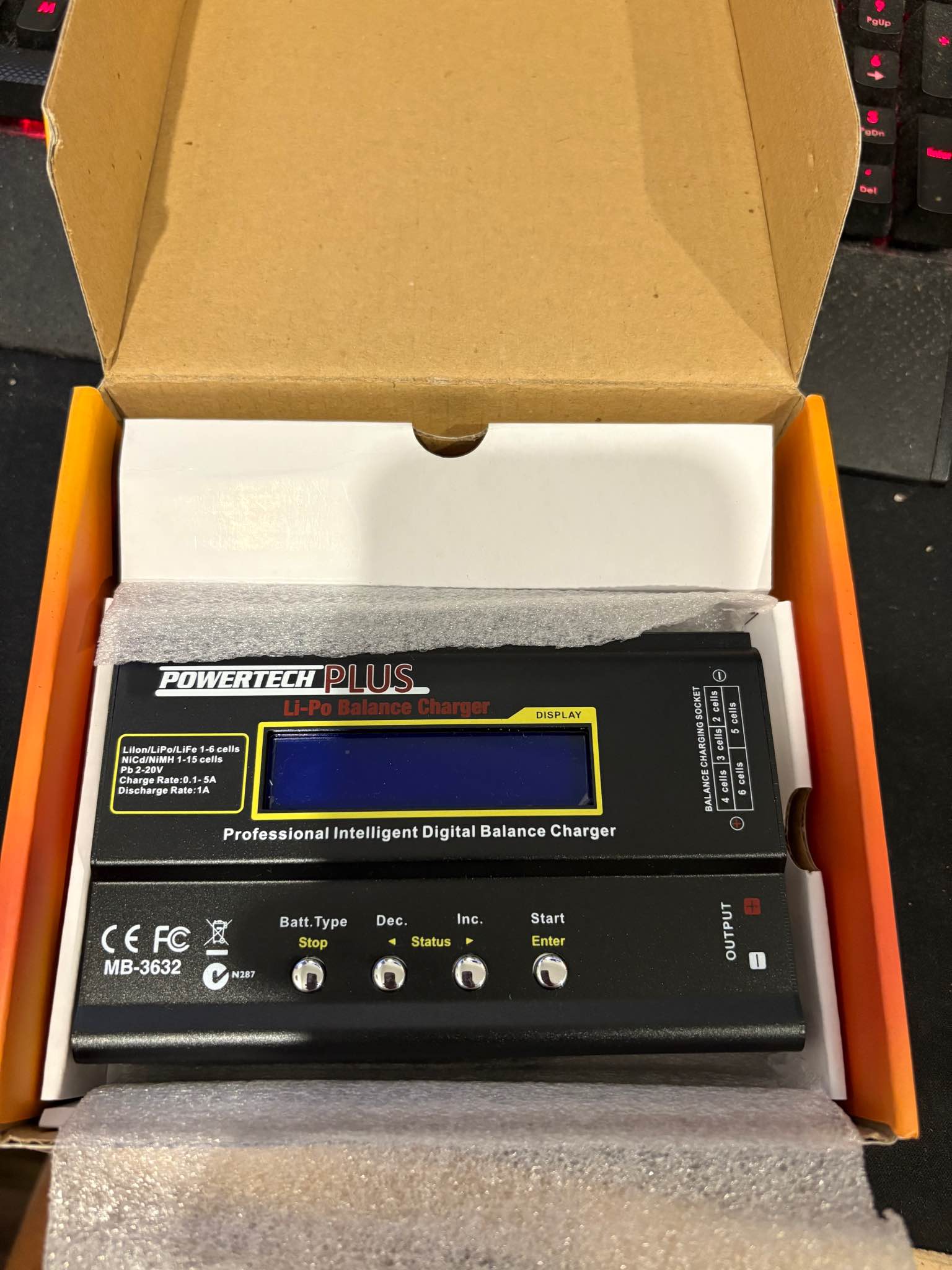 Powertech Plus Professional Intelligent Digital Balance Charger (MB ...