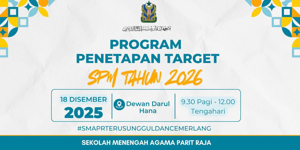 Program... - Sekolah Menengah Agama Parit Raja(SMAPR) | Facebook