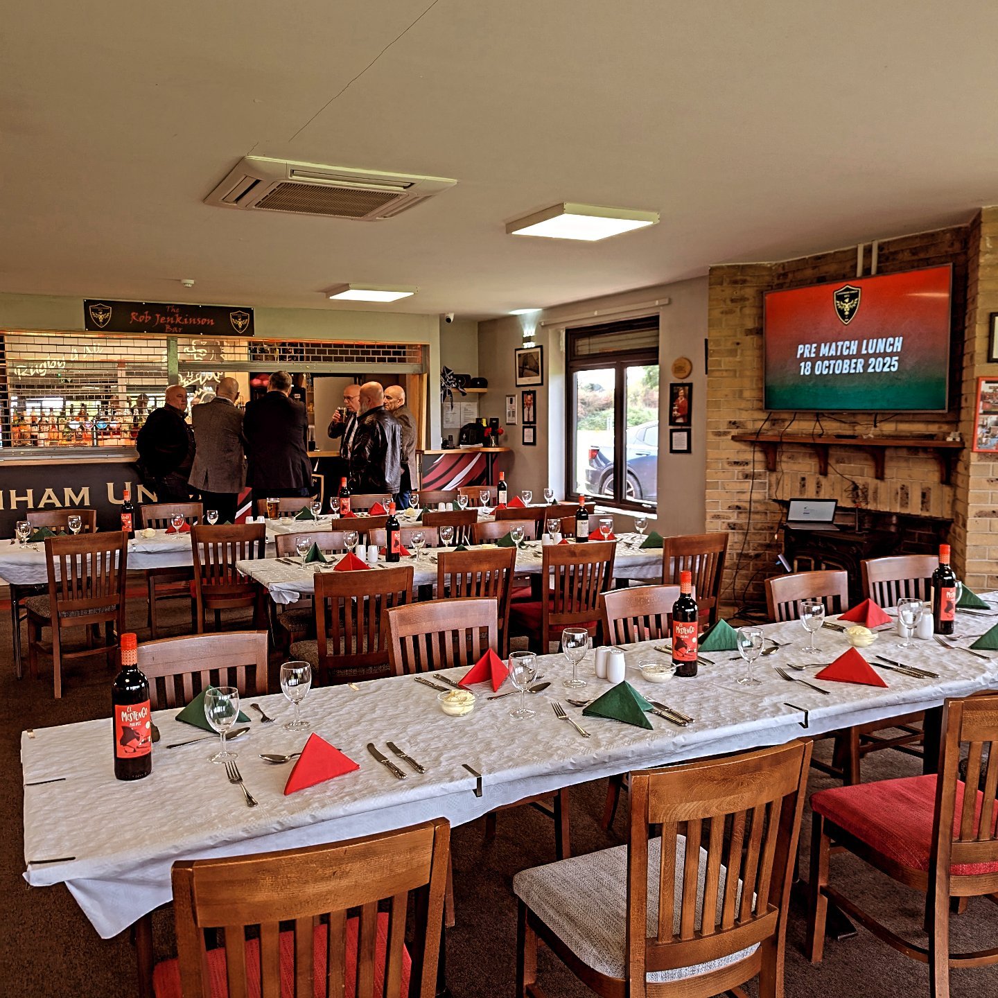 LURFC - All set for our second pre match lunch of the... | Facebook