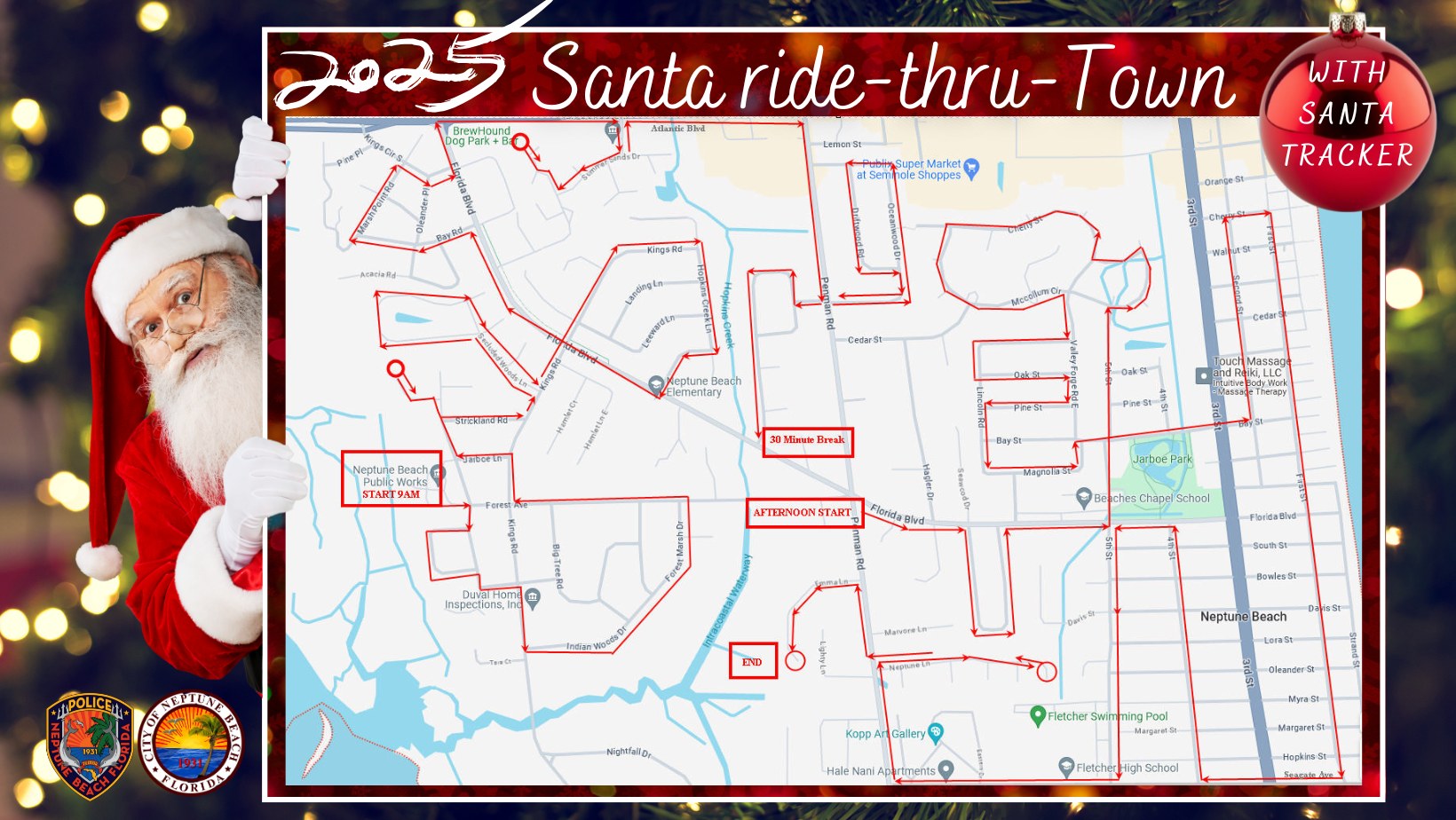 Neptune - We're getting ready for Santa to launch! Follow along here ...