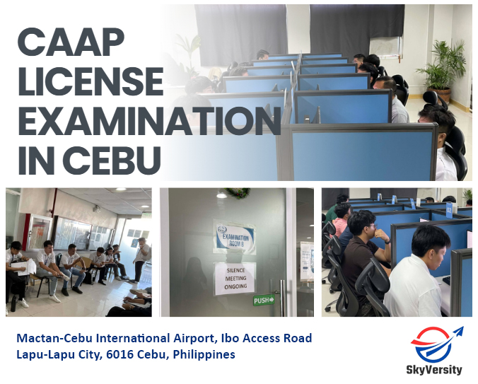 Skyversity - CAAP License Examination Now Available in Cebu ️ Great ...