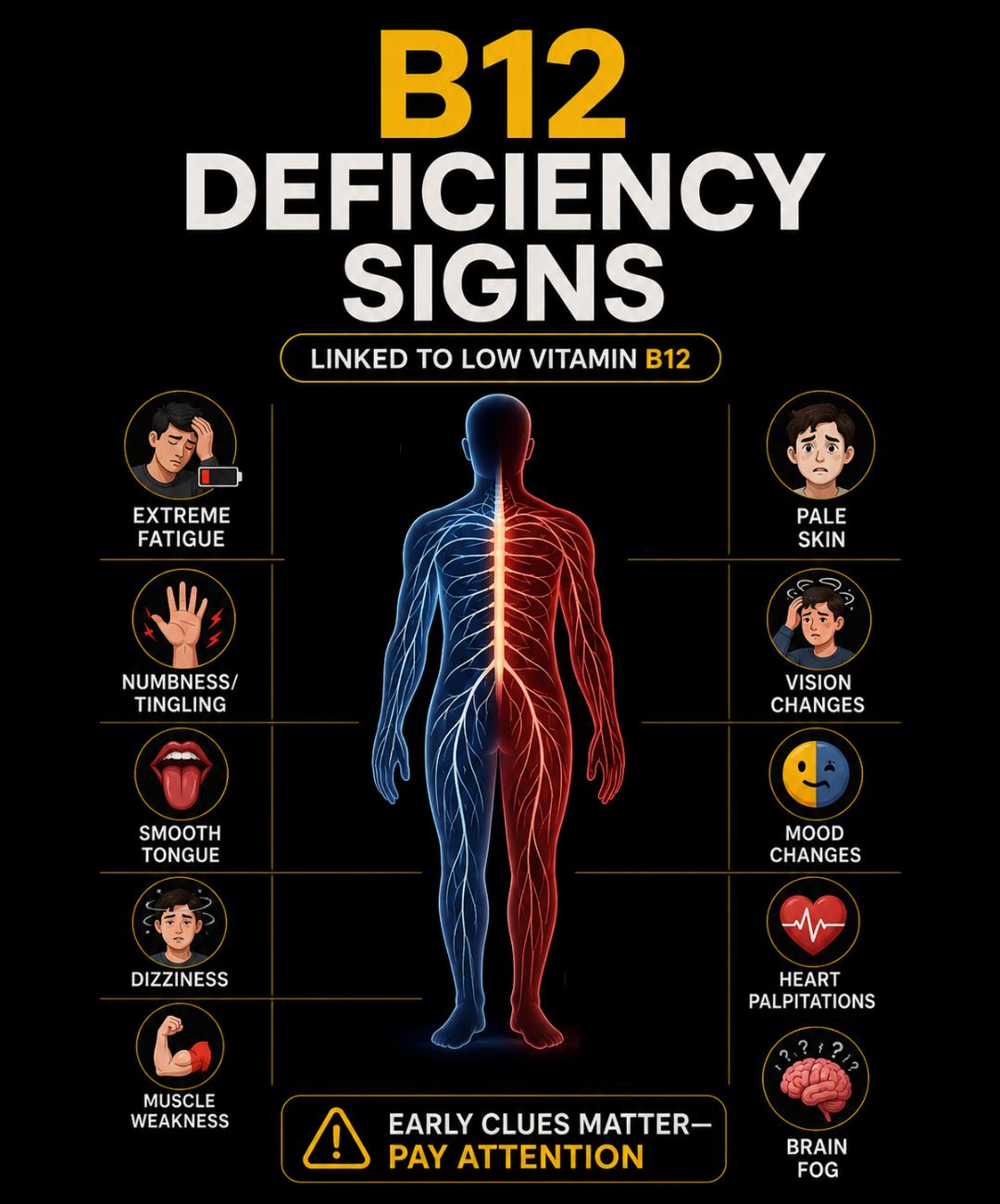 vitamin b12 injection side effects jittery anxiety palpitations 🚨🩸 deficiency often develops gradually, making its symptoms easy to overlook. However, recognizing the warning signs early can help prevent long-term complications. Common symptoms include persistent fatigue, numbness or tingling unwell Boost Energy and Wellness Size:1000 mcg/ml - 30 ml x 2