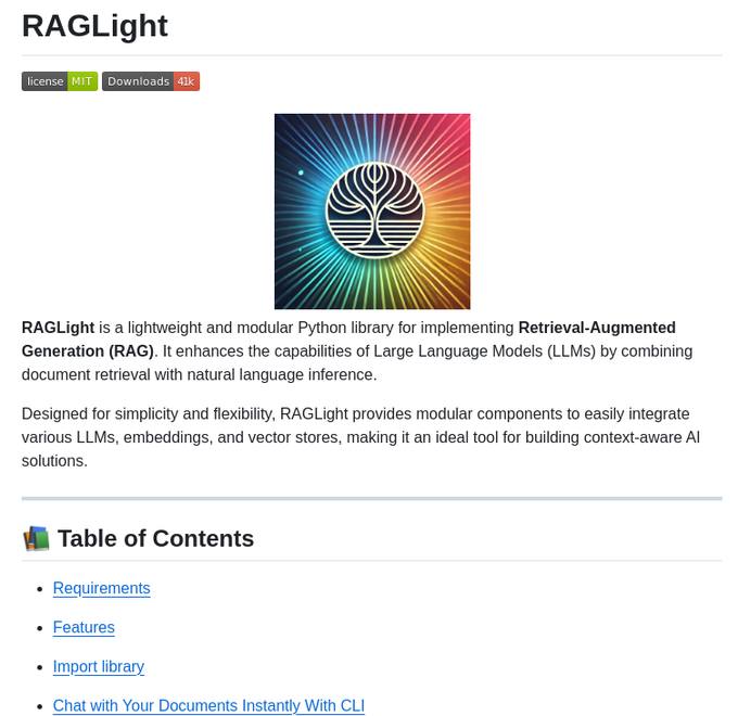 Md - lightweight Python library for building RAG pipelines with LLM and ...