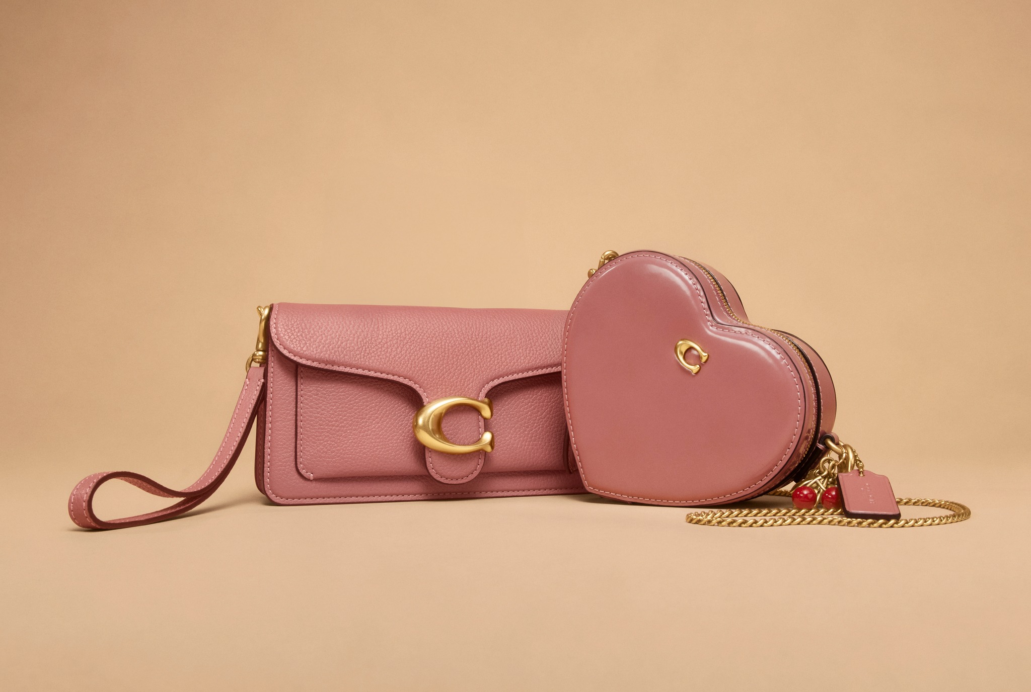 A love note in bag form! COACH blends romantic details with 