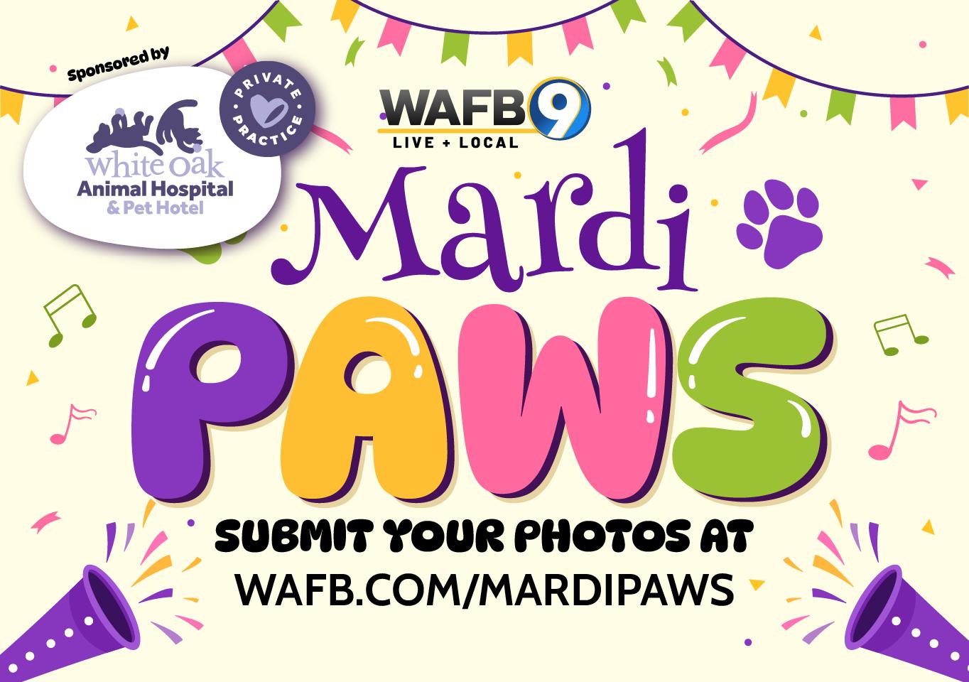 WAFB Channel 9 - Show us your pet's best Mardi Gras look!... | Facebook