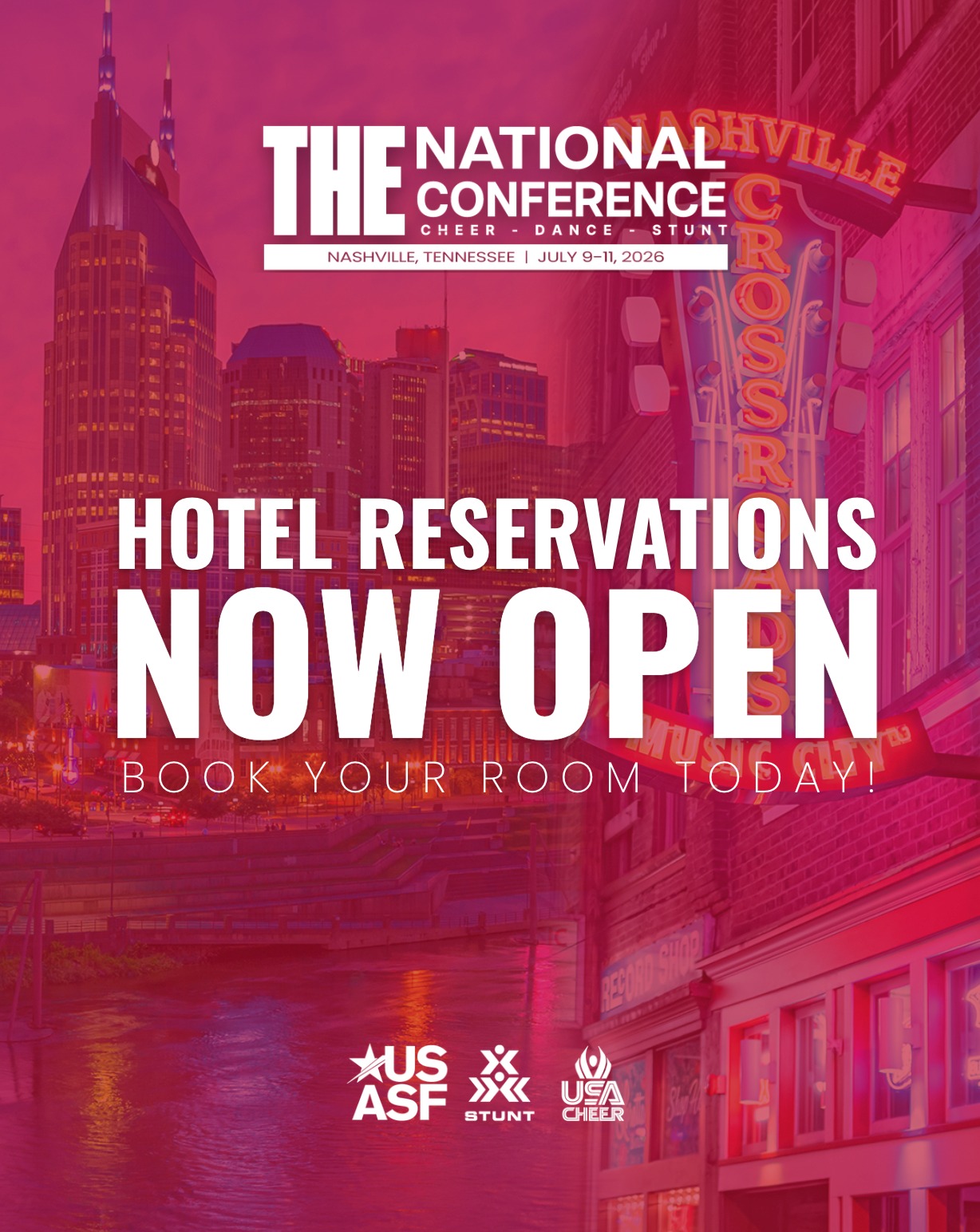 USASF - 📍 Headed to THE National Conference? Book your... | Facebook
