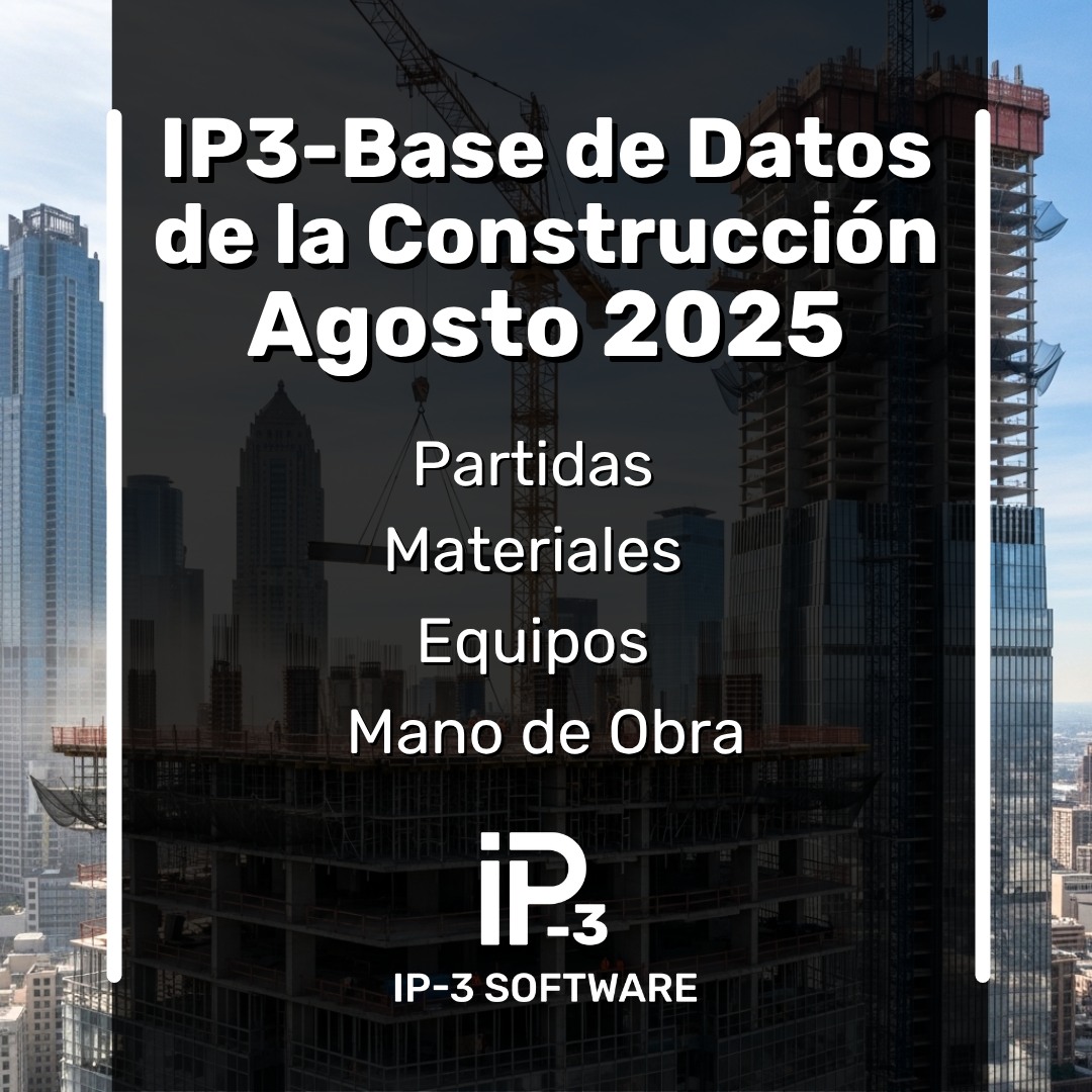 IP-3 - IP3-Base de Datos Agosto 2025. Puede ser adquirida vía internet ...