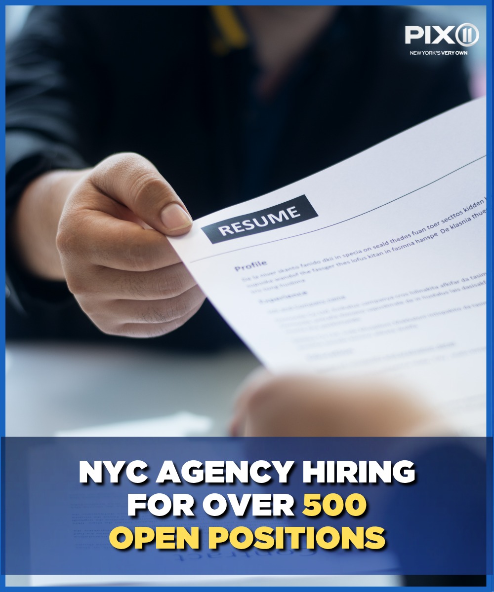 PIX11 - New York City is hiring for hundreds of positions, including ...