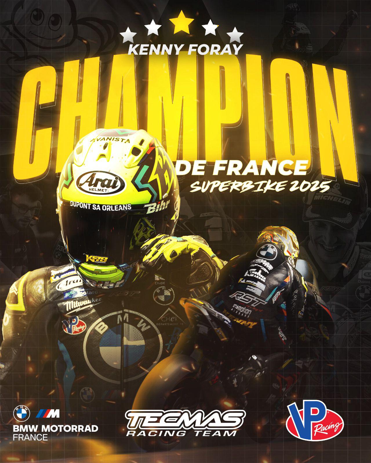 VP - 🏁 Kenny Foray - La page Officielle is your 2025 French Superbike ...