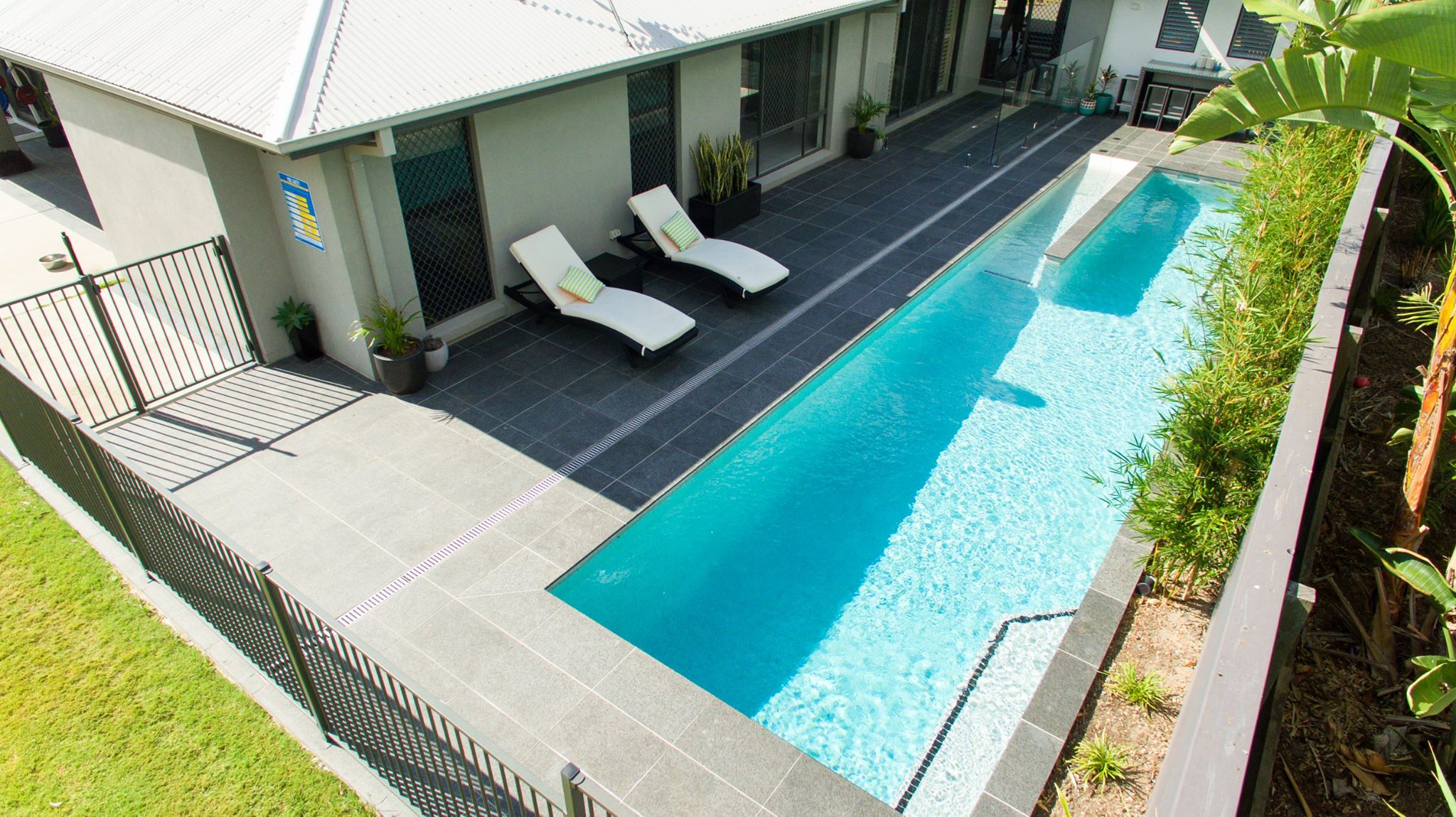 12m lap pool with accommodating... - Evans & Evans Pools Qld | Facebook