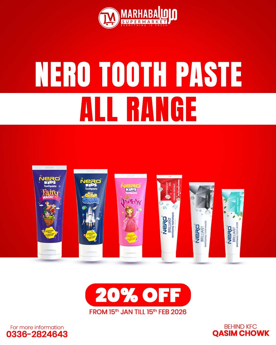 🦷 Bright Smiles for Every Age!... - Marhaba SuperMarket Hyd | Facebook