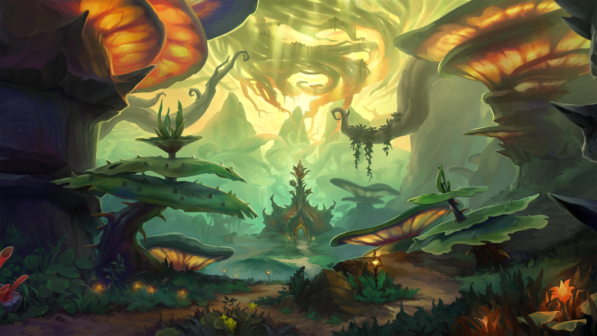 Wowhead - In a new preview, Blizzard teases the bioluminescent fungal ...