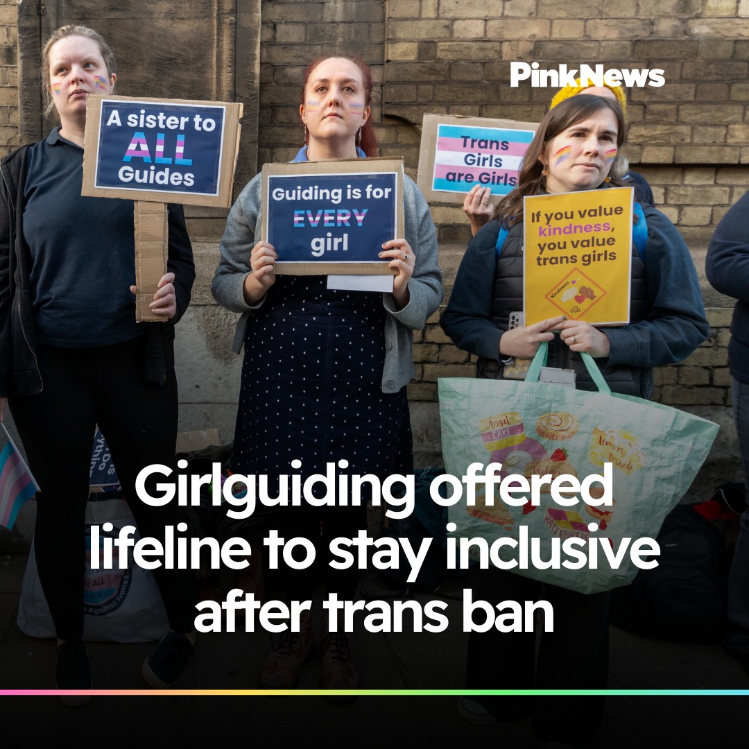 PinkNews - Girlguiding has been offered a lifeline to bring back their ...