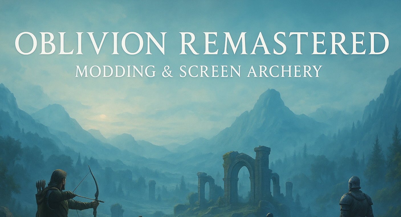 Oblivion Remastered: Modding & Screen Archery | I see the nude mods ...